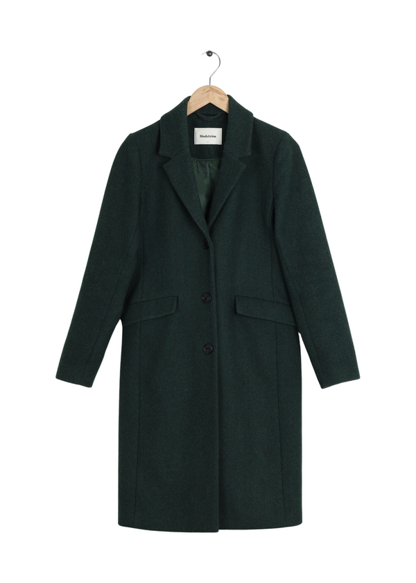 Modström Preloved Pamela coat - Empire Green