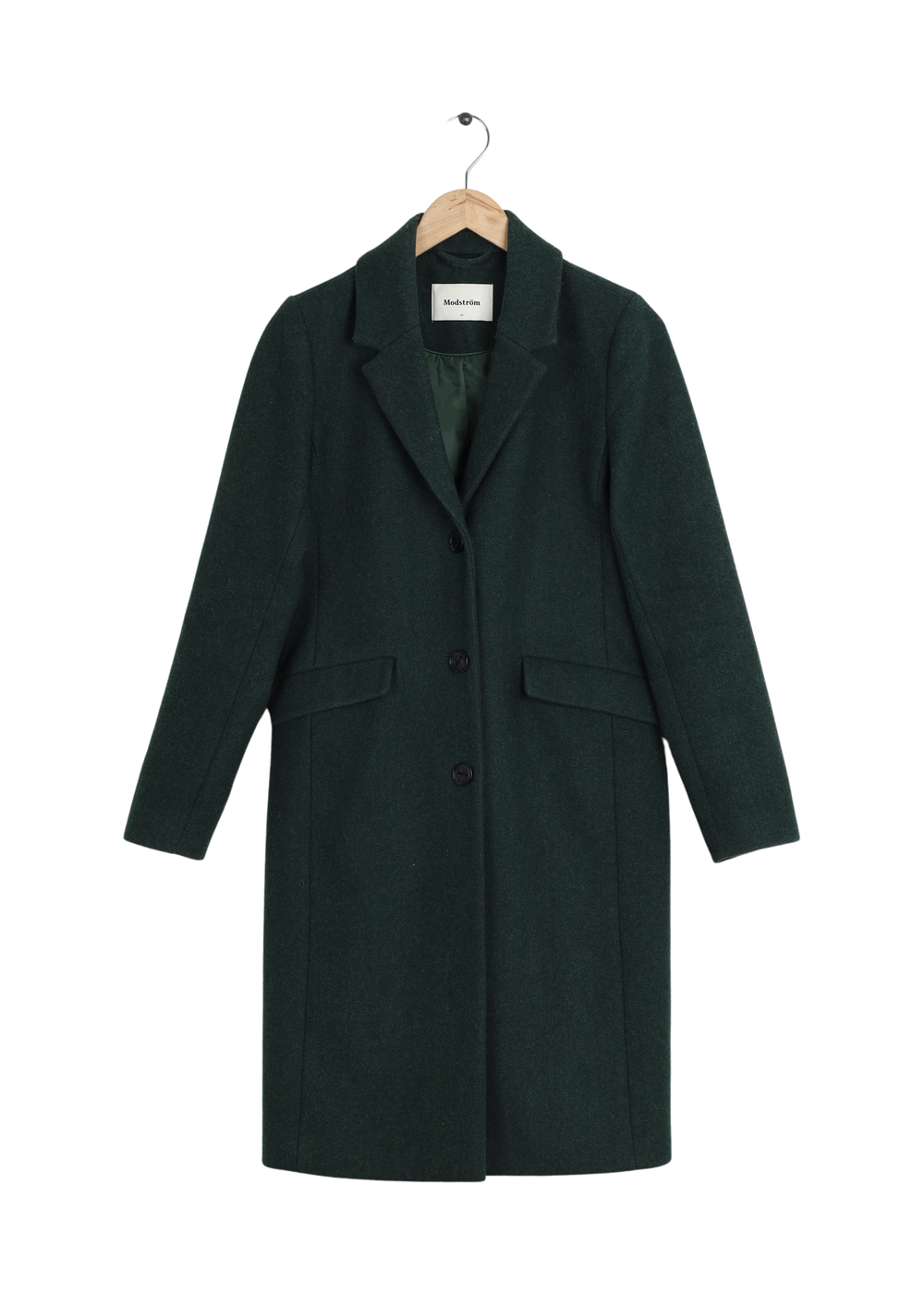 Modström Preloved Pamela coat - Empire Green