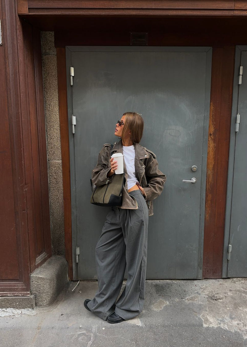 Tuesdaymd pants - Dark Grey Melange