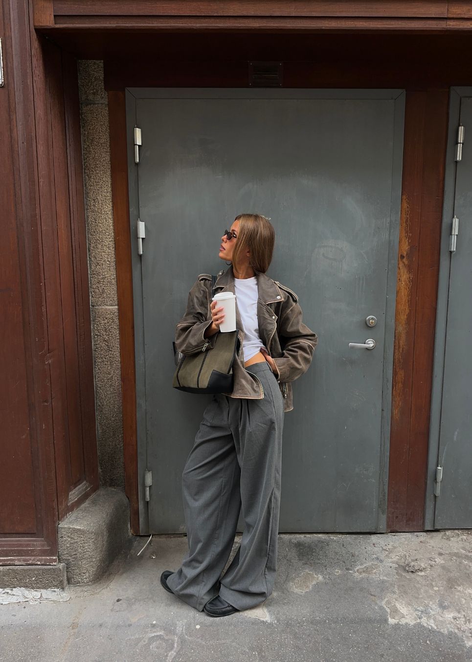 Tuesdaymd pants - Dark Grey Melange