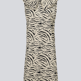 Modström Preloved IshaMD print dress - Zebra