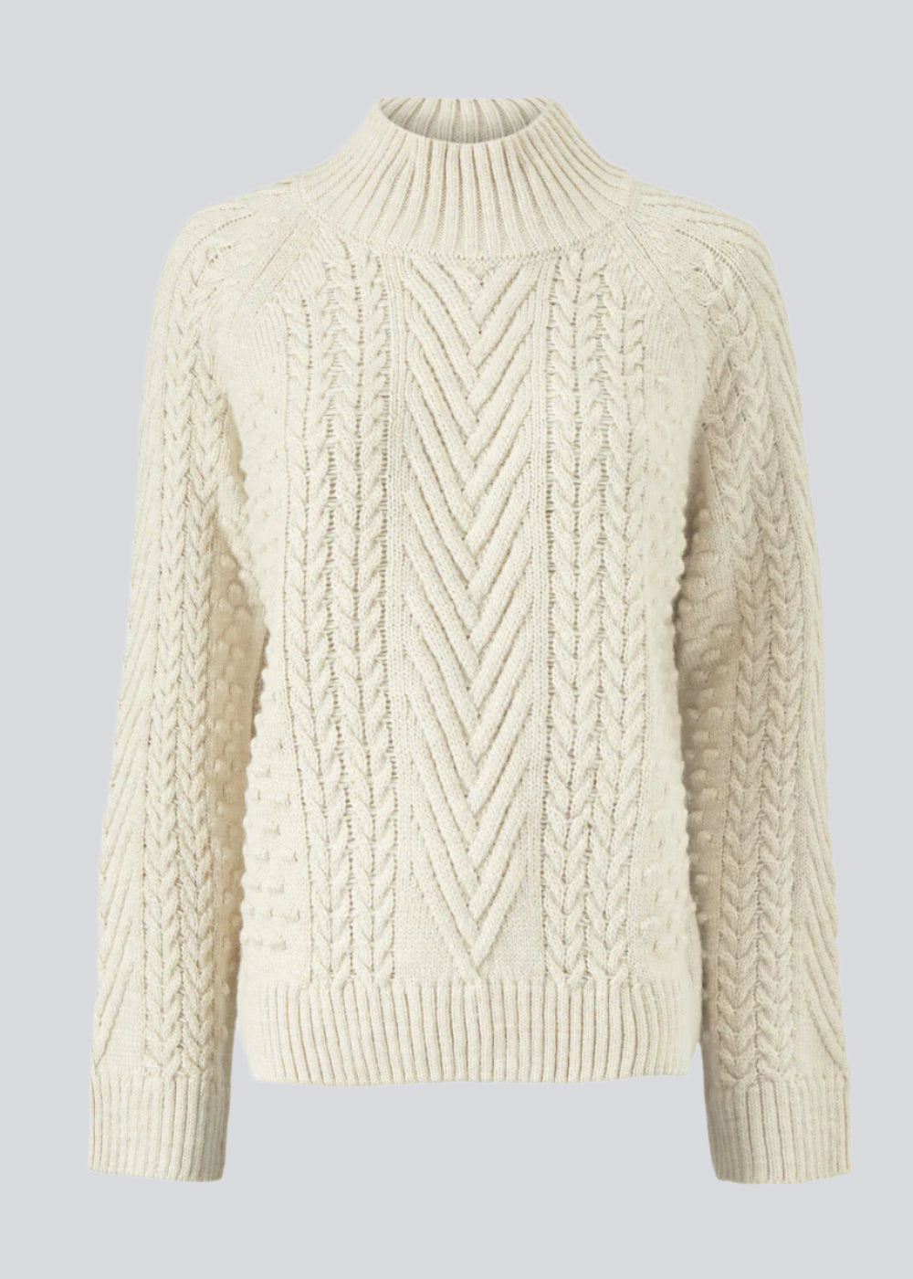 Modström Preloved Minnie t-neck - Off White