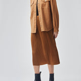 Modström Preloved Catalina shirt - Brown Oak