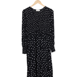 Modström Preloved Tomme print dress - Bold Dot Black