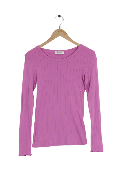 Modström Preloved Issy LS t-shirt, varen er en brugt style  - Pale Grape