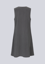 AbrahamMD dress - Grey Pinstripe