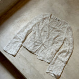 TildeMD ls lace top - Soft White