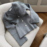 KlaytonMD cardigan - Grey Melange