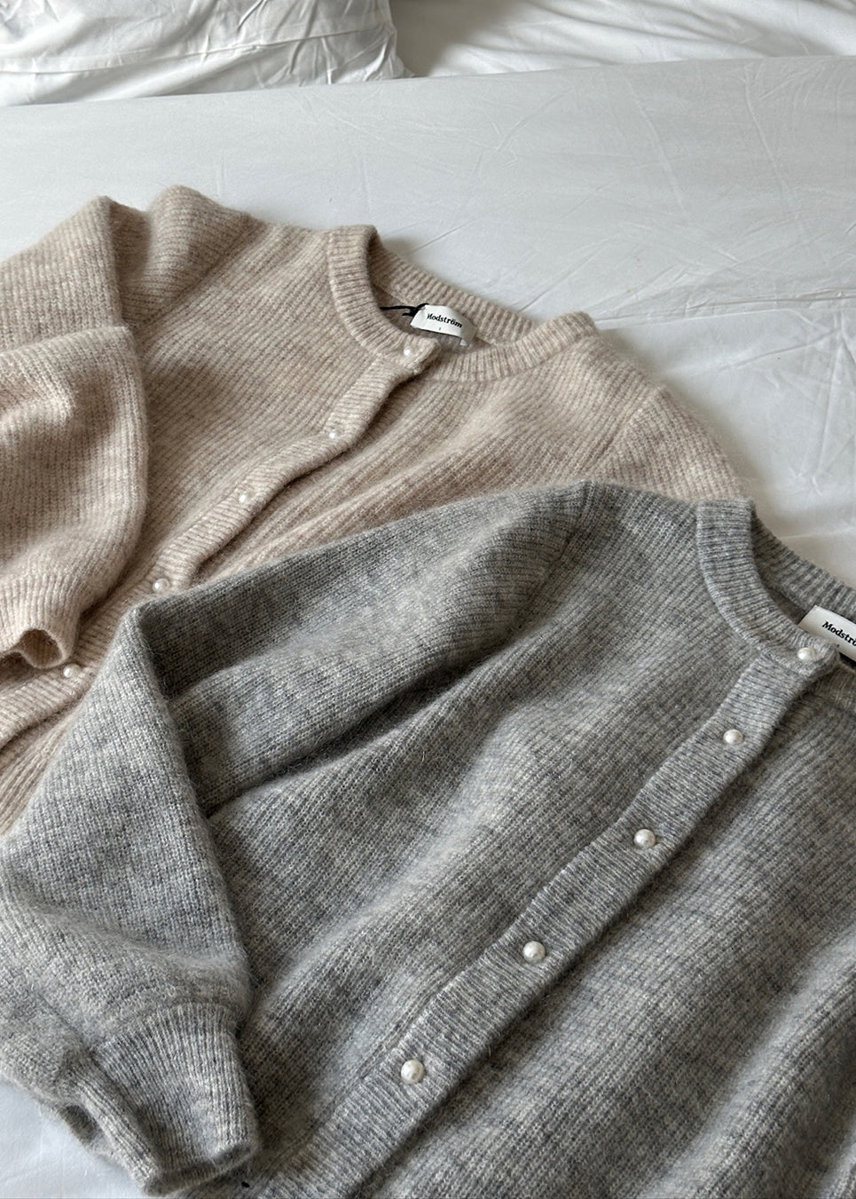 LenniMD cardigan - Beige melange