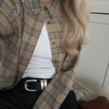 TappoMD shirt - Butternut Check