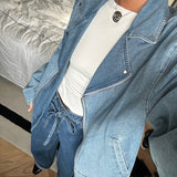 IbenMD jacket - 80s Blue Wash