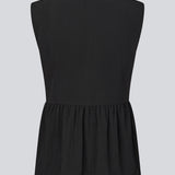 Agnetemd vest - Black