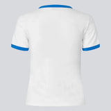 Fitted t-shirt med Italien-logo. AstaMD Italia T-Shirt er designet med blå kontrastkanter på korte ærmer og rund halsudskæring. En sporty og moderne t-shirt, perfekt til hverdags- og casual looks.