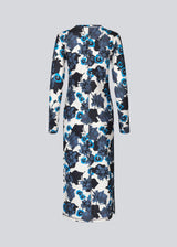 Tætsiddende kjole med lange ærmer og rund hals. AustinMD print dress har en dekorativ vertikal syning foran og bagpå.