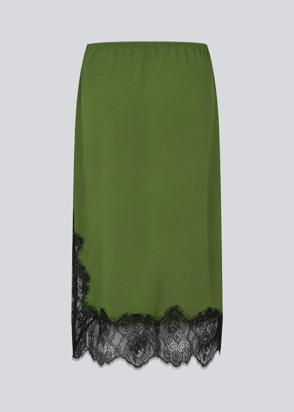Edgy midinederdel med kontrastblonde. BirkMD Skirt har elastik i taljen og et løst, flattering snit – en cool og feminin style, fremstillet i 100% genanvendt polyester.