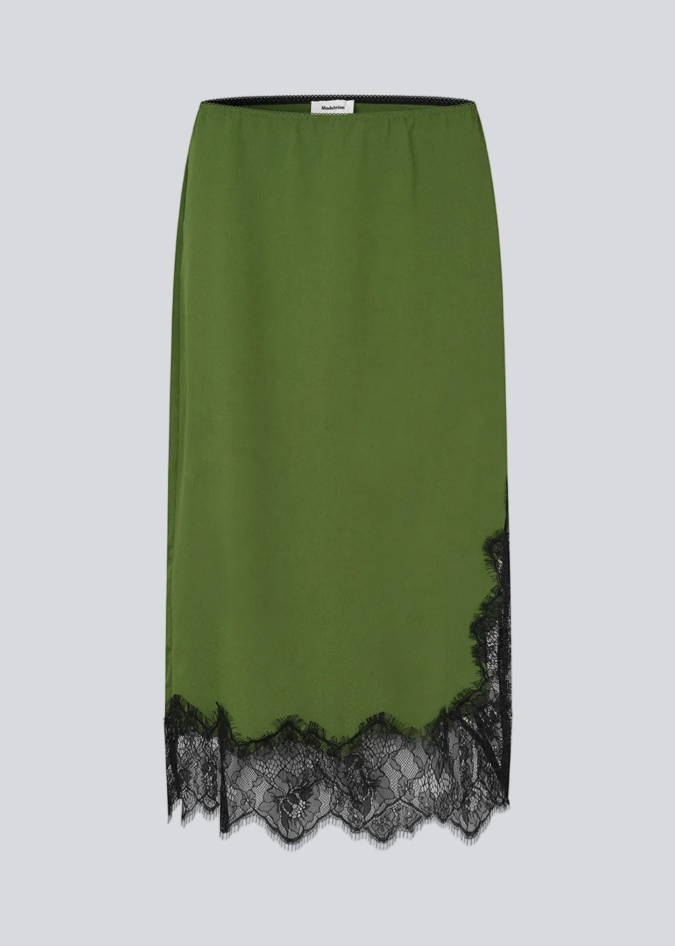 Edgy midinederdel med kontrastblonde. BirkMD Skirt har elastik i taljen og et løst, flattering snit – en cool og feminin style, fremstillet i 100% genanvendt polyester.