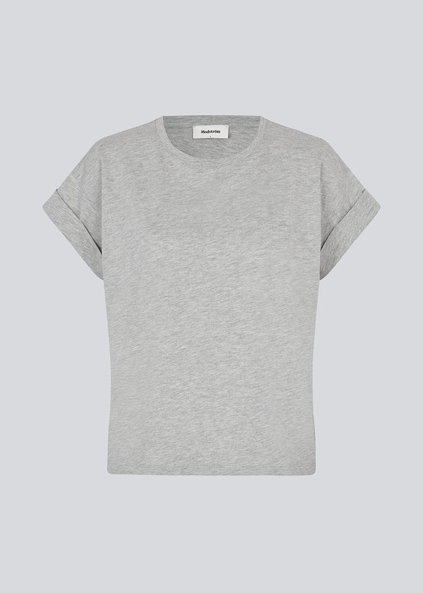 Brazilmd short melange t-shirt - Grey Melange