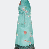 Carinamd print dress - Aqua Flower