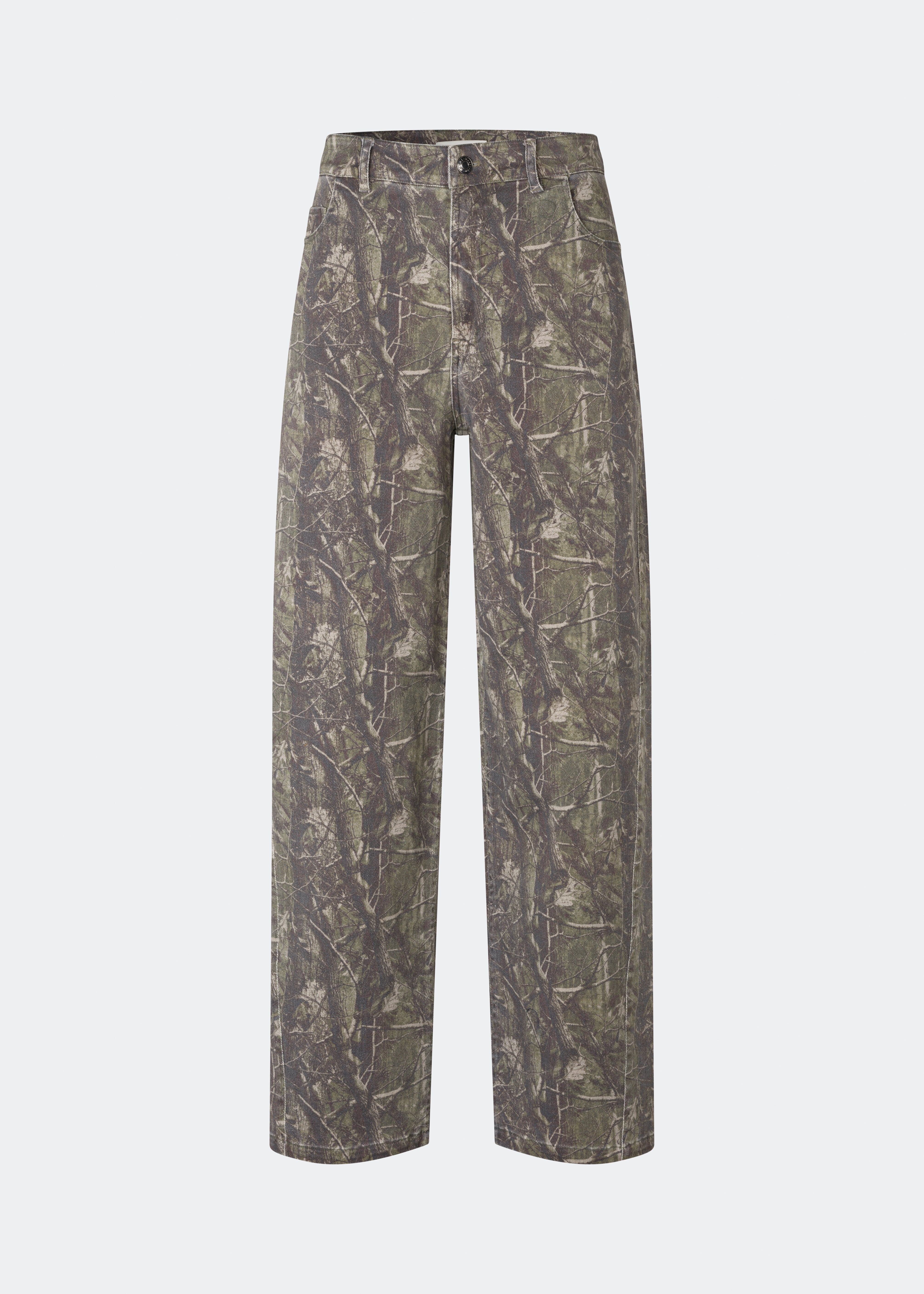 Statement denim med print. Cartonmd print jeans er designet med et markant all-over mønster og en lige pasform, der giver et moderne og afslappet udtryk.