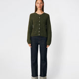 Crismd cardigan - Army Dust
