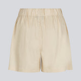 Shorts i summer sand med afslappet fit, brede ben og beklædt elastiktalje. DarrelMD shorts er fremstillet i et hørmateriale.&nbsp;