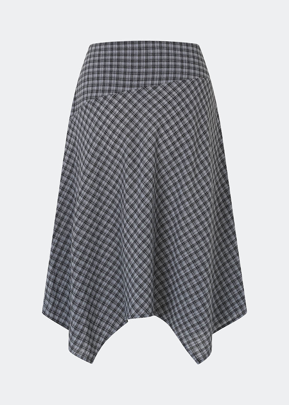 Klassisk nederdel med et tidløst ternet mønster. Dorotheamd skirt er designet i en afslappet, let silhuet med en usynlig lynlås i siden En alsidig garderobefavorit, der både kan styles alene eller over jeans.