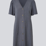 FanyaMD flare dress - Ombre Blue