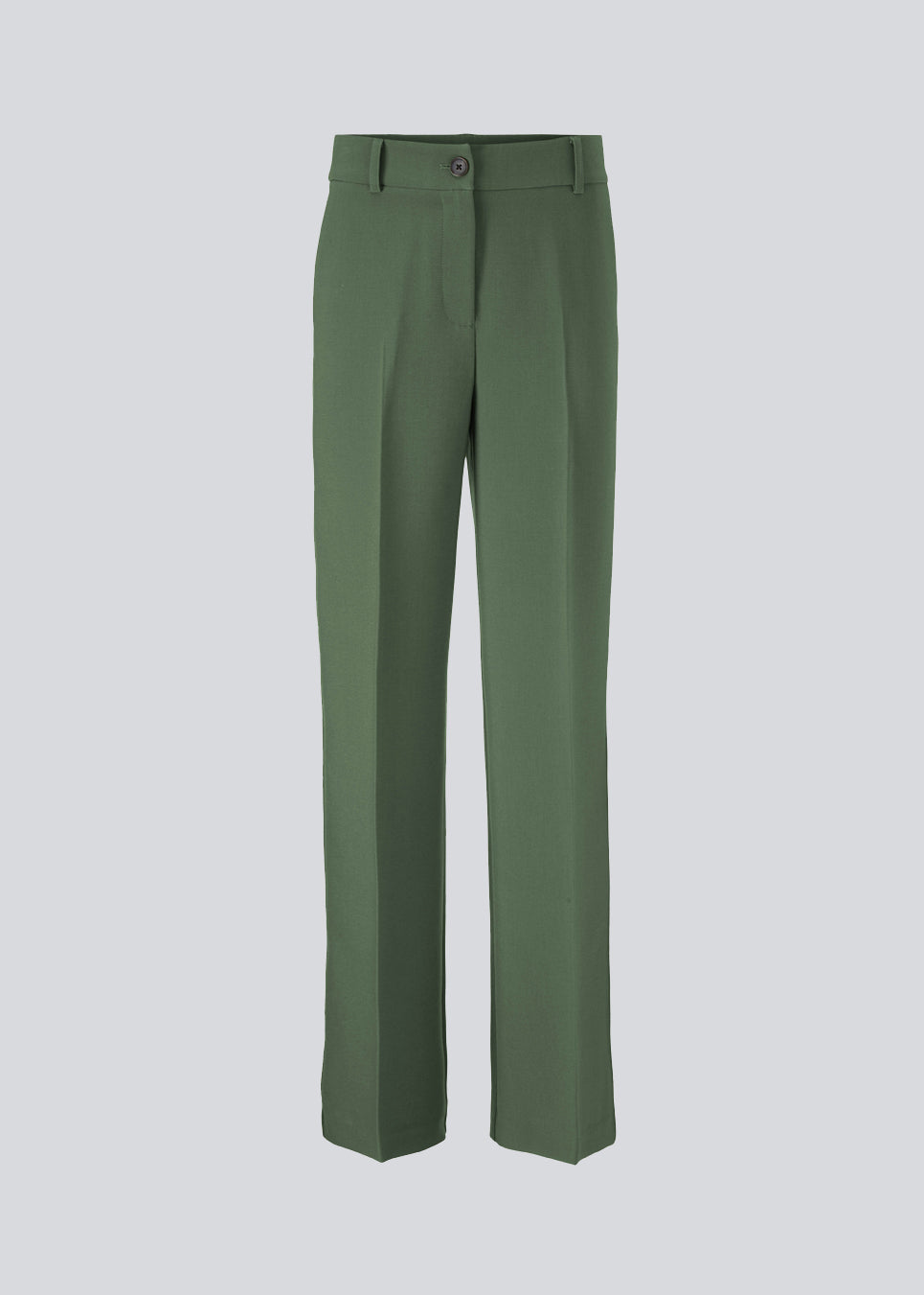 Gale pants i farven Sea Green har et klassisk design. Buksen har lige, vide ben med pressefolder som skaber et elegant udtryk. Indersøm (S/36): 83 cm Bukserne forlænges med 0,5 cm for hver størrelse. Style bukserne med matchende blazer Gale blazer i samme farve.