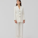 GaleMD slim blazer - Soft White