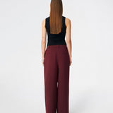Galemd wide pants - Windsor Wine