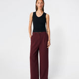 Galemd wide pants - Windsor Wine
