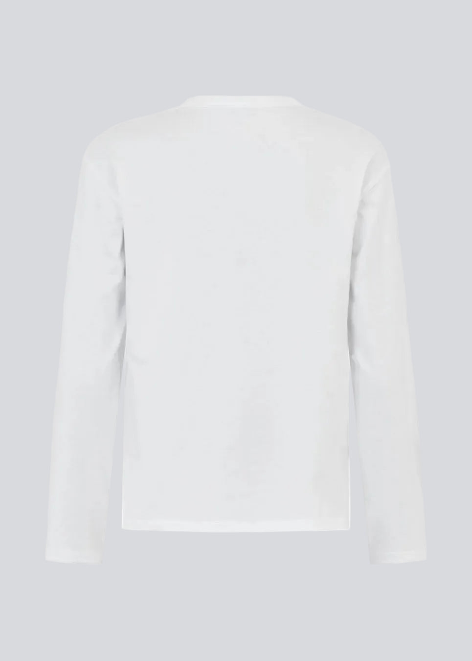 Langærmet t-shirt i bomuldsjersey. HellenMD LS t-shirt har en afslappet pasform med vidde, brede ærmer og rund hals.
