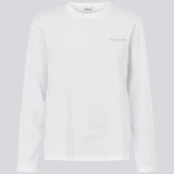 Langærmet t-shirt i bomuldsjersey. HellenMD LS t-shirt har en afslappet pasform med vidde, brede ærmer og rund hals.
