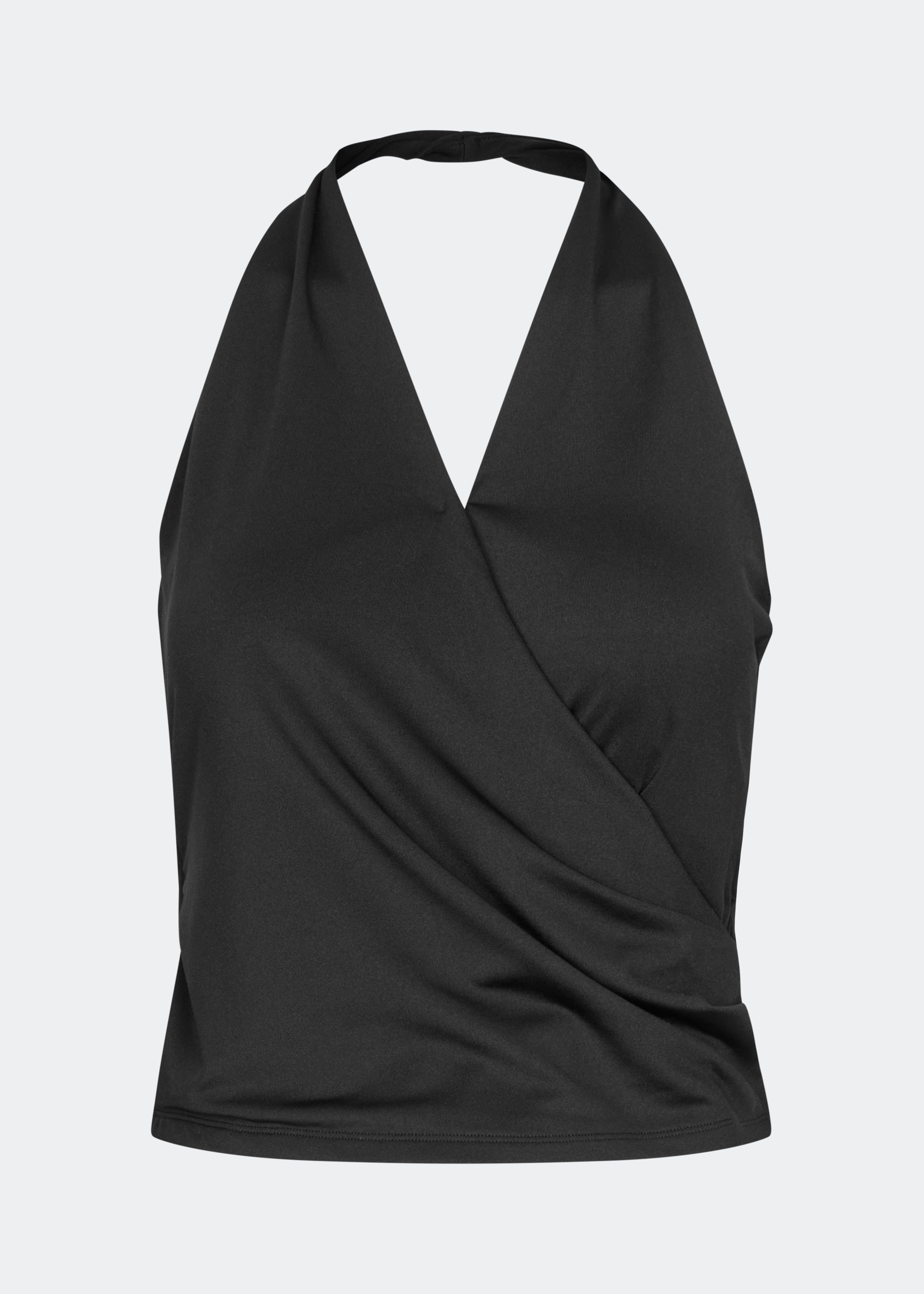 Himamd halterneck top - Black