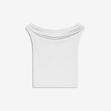 HimaMD off-shoulder top - Soft White