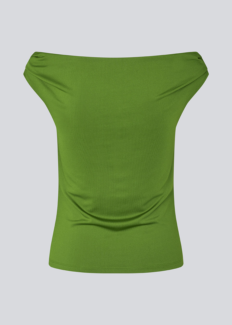 Off-shoulder top i et elastisk materiale. HimaMD off-shoulder top har en tætsiddende pasform og er let cropped.