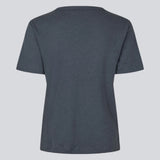 T-shirt med normal pasform i blød kvalitet af bomuld og hør. HoltMD t-shirt har rund hals og korte ærmer. 