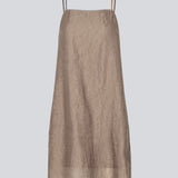 Kort kjole i let transparant og struktureret materiale. IdrisMD dress har en løs pasform, underkjole og en usynlig lynlås i siden.