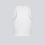 Lækker basic top i en blød bomuldsrib. IgorMD crop top har en tætsiddende, cropped pasform med bryderryg og er perfekt at style til et sporty look. Modellen er 173 cm og har en størrelse S/36 på