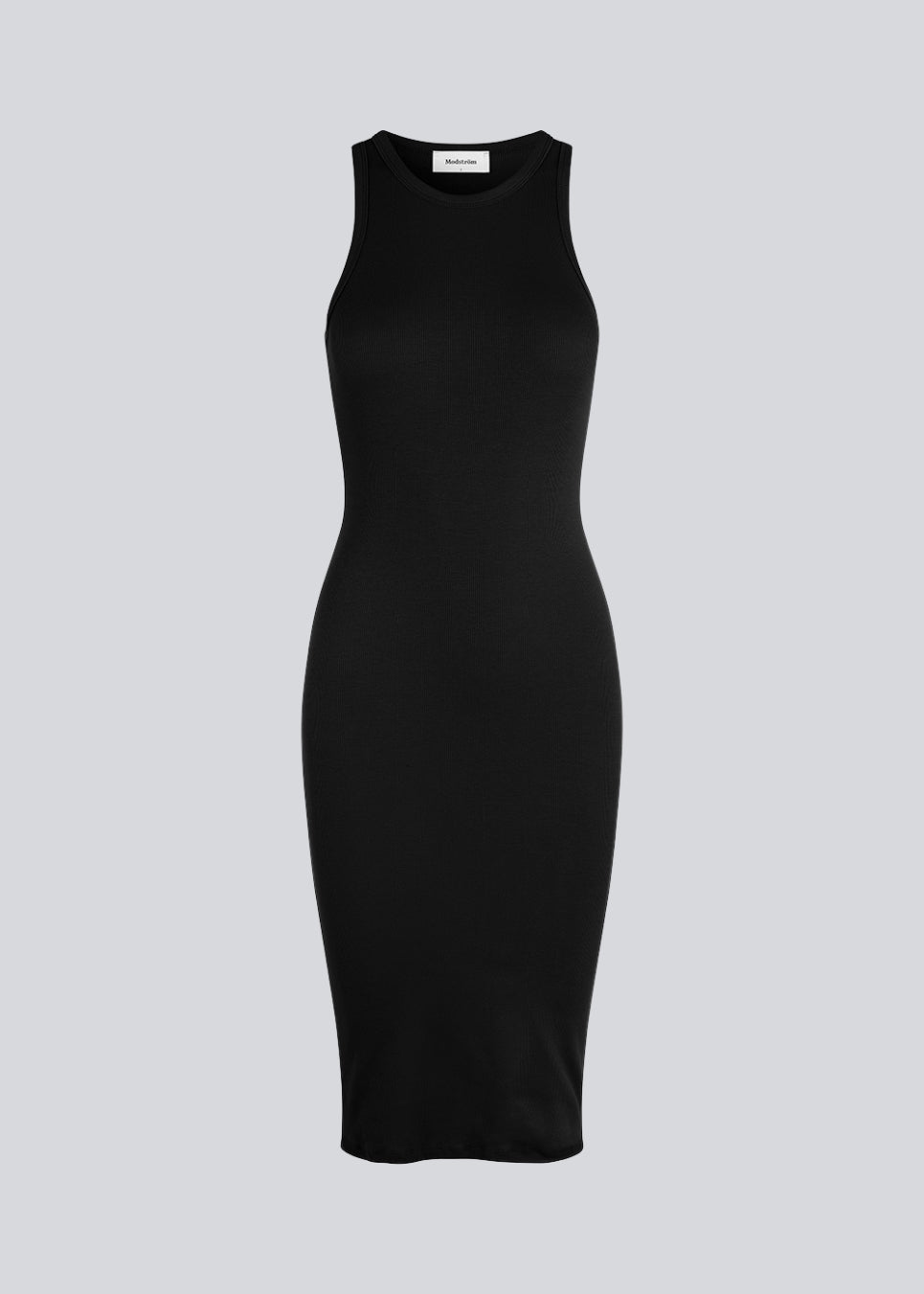 Lækker basic kjole i en blød bomuldsrib. IgorMD dress i farven sort har en tætsiddende pasform med bryderryg og er perfekt at style til et sporty og afslappet look. Modellen er 173 cm og har en størrelse S/36 på