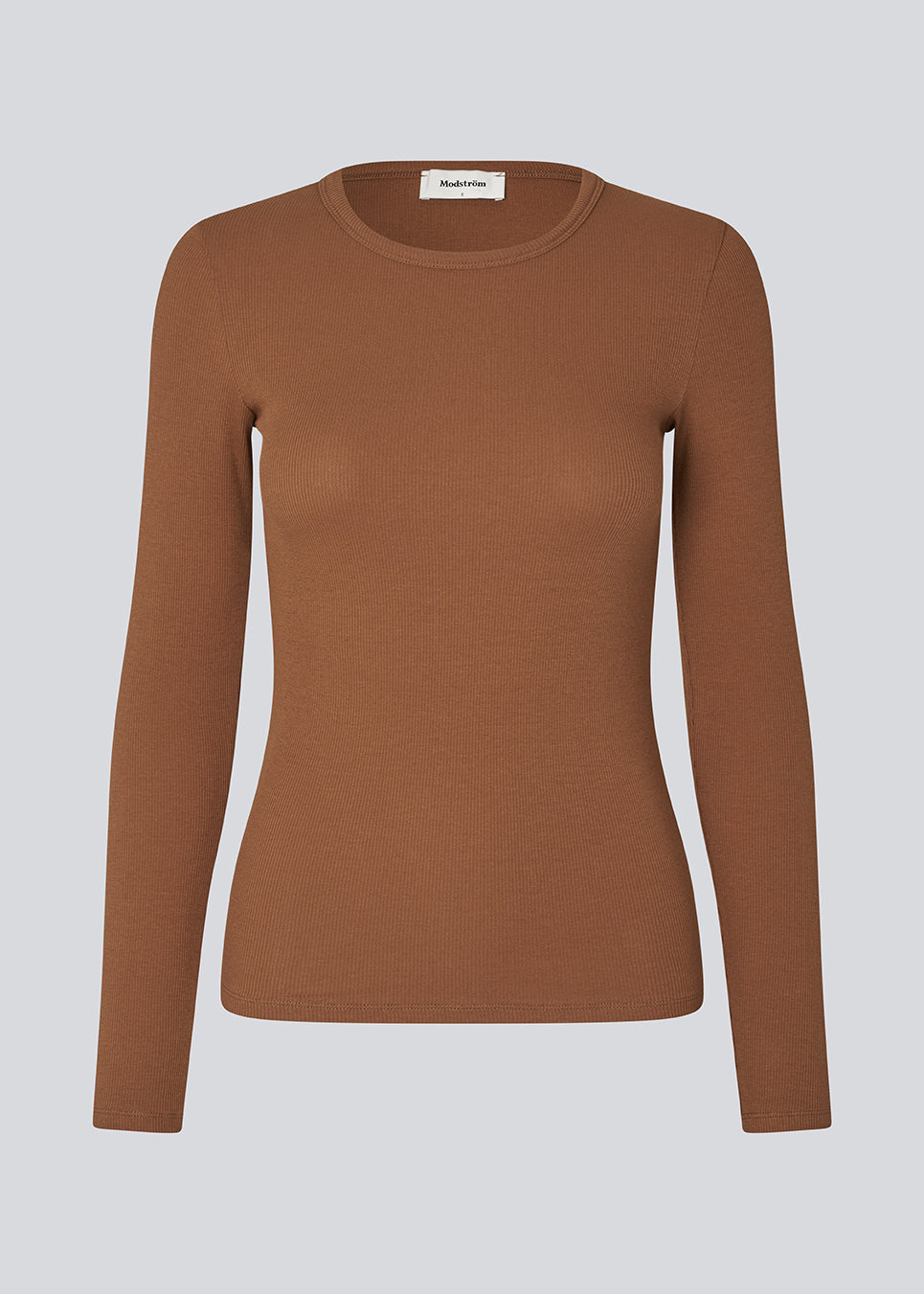 Lækker basic t-shirt i en blød bomuldsrib med stretch. Igormd short t-shirt har en tætsiddende pasform med korte ærmer.