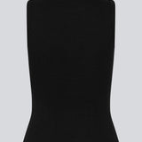 Ærmeløs top i ribbed bomuldsjersey. Igormd tank top har en tætsiddende pasform og en rund halsudskæring. cropped pasform med lange ærmer.