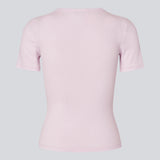 Lækker basic t-shirt i en blød bomuldsrib med stretch. Igormd short t-shirt har en tætsiddende pasform med korte ærmer.