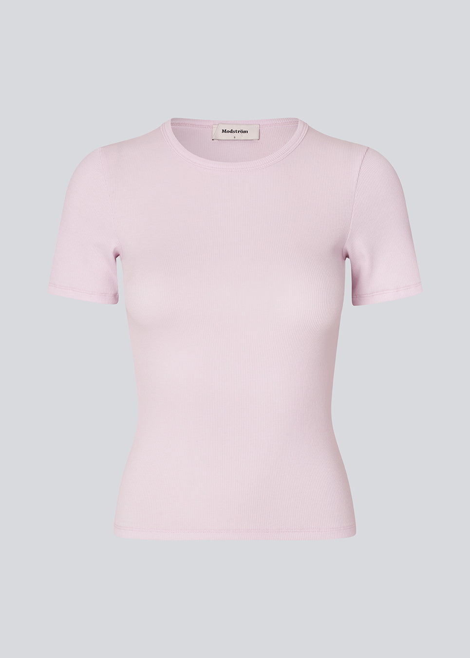 Lækker basic t-shirt i en blød bomuldsrib med stretch. Igormd short t-shirt har en tætsiddende pasform med korte ærmer.