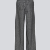 Grå jeans med lige ben og stræk i blød bomuldsdenim. KenaMD pants har 5 lommer, en mellem høj talje og elastik i taljen.
