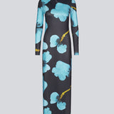 KizzeyMD print dress - Flower Jet