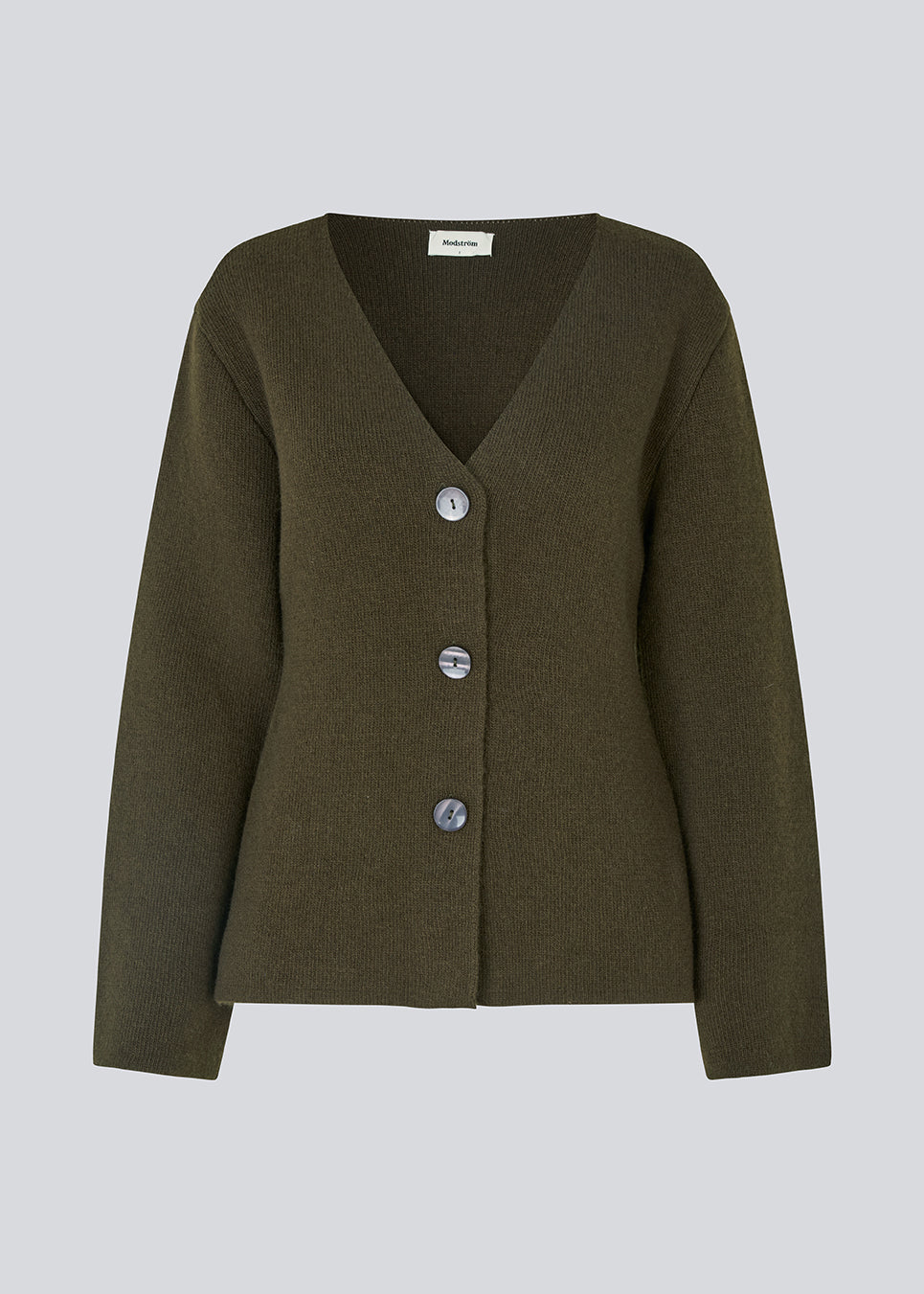 KlaytonMD cardigan - Dark Coffee