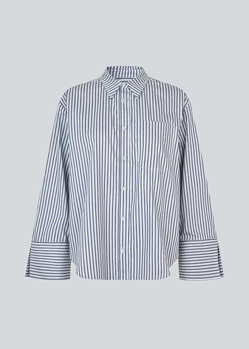 LaineyMD shirt - Delicate blue stripe