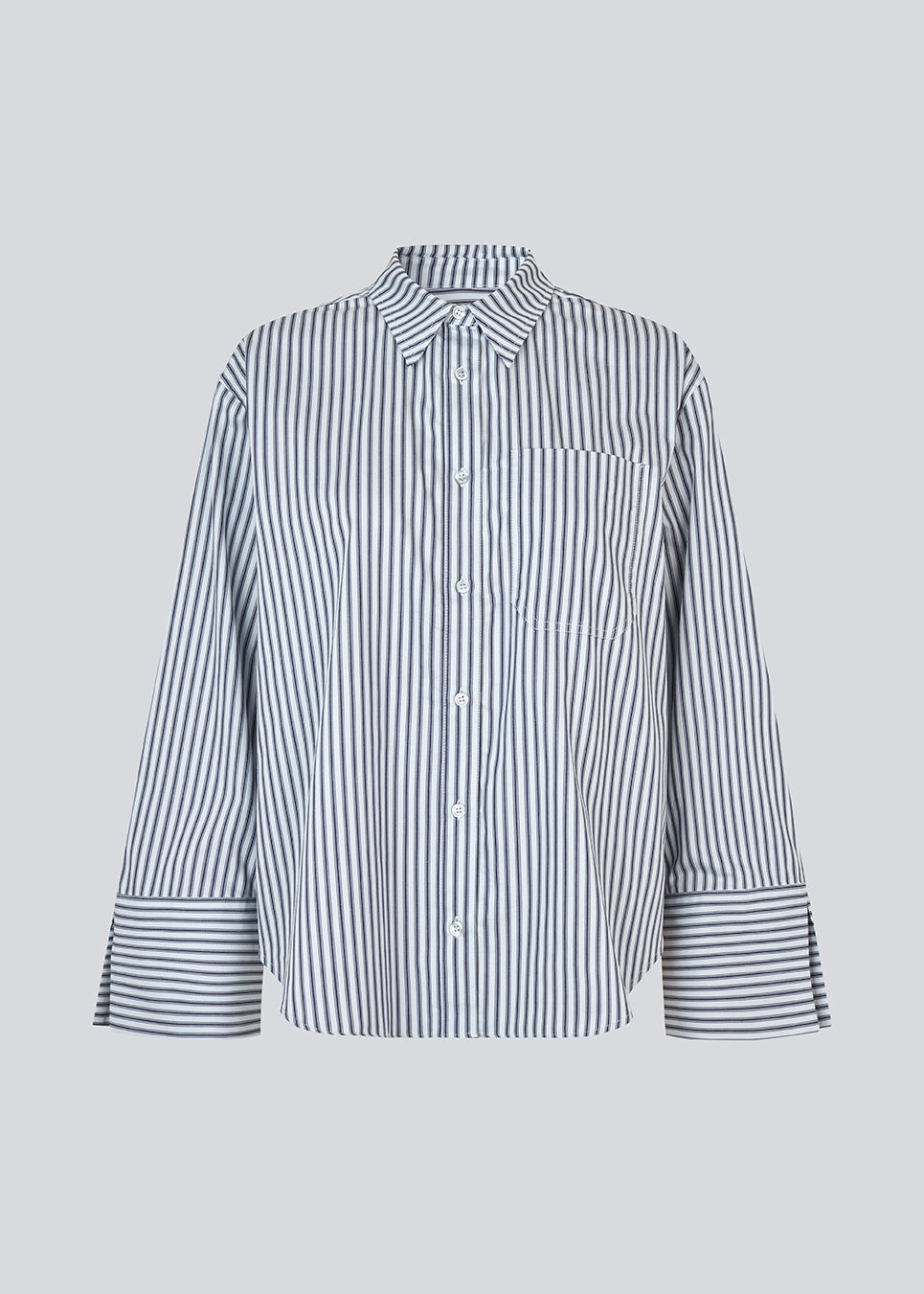 LaineyMD shirt - Delicate blue stripe