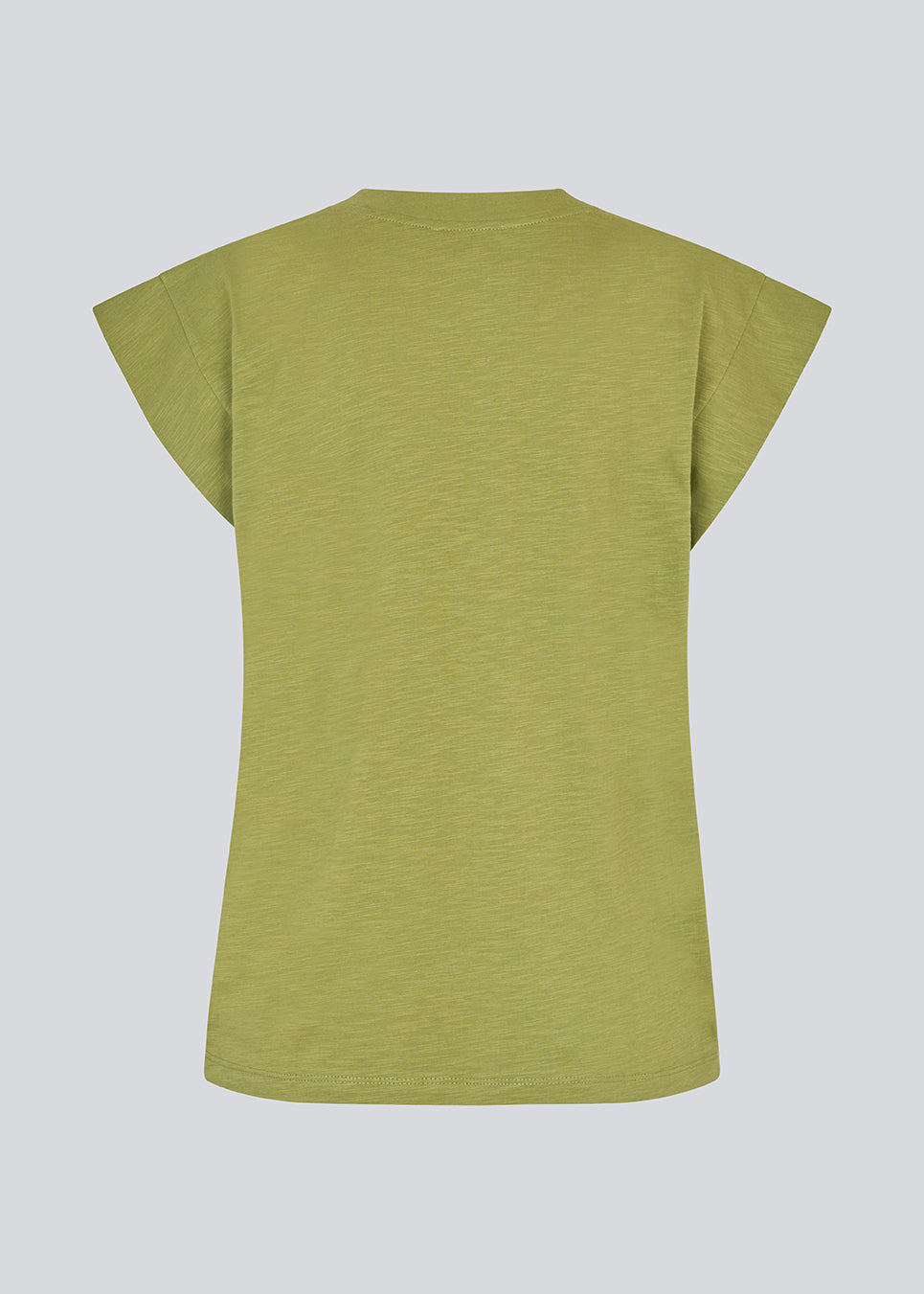 Kortærmet t-shirt i grøn i 100% organic cotton. Neomamd t-shirt har en v-udskæring og en løs pasform.